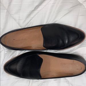 Madewell black loafers, worn twice